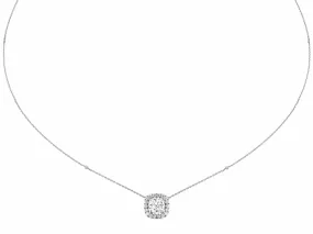 1.20 ct Cushion Cut Diamond Necklace Pendant