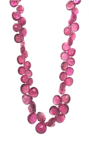 18kt Gold Grape Briolette Necklace