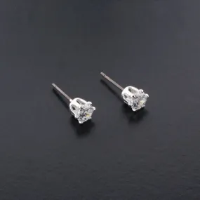 5mm CZ Stud Earrings