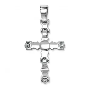 Acotis Silver Pendant Movable Cross G6449