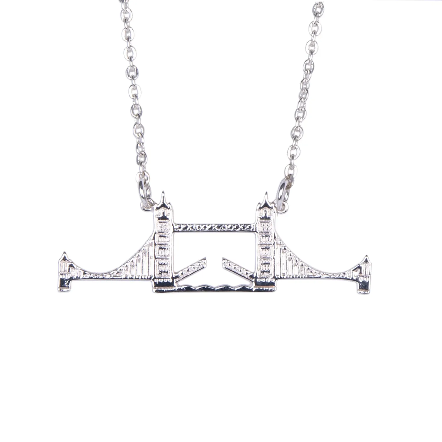 Alexander Thurlow Tower Bridge Pendant Necklace