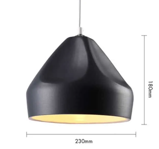 AMANDA Porcelain Minimal Hanging Lamp