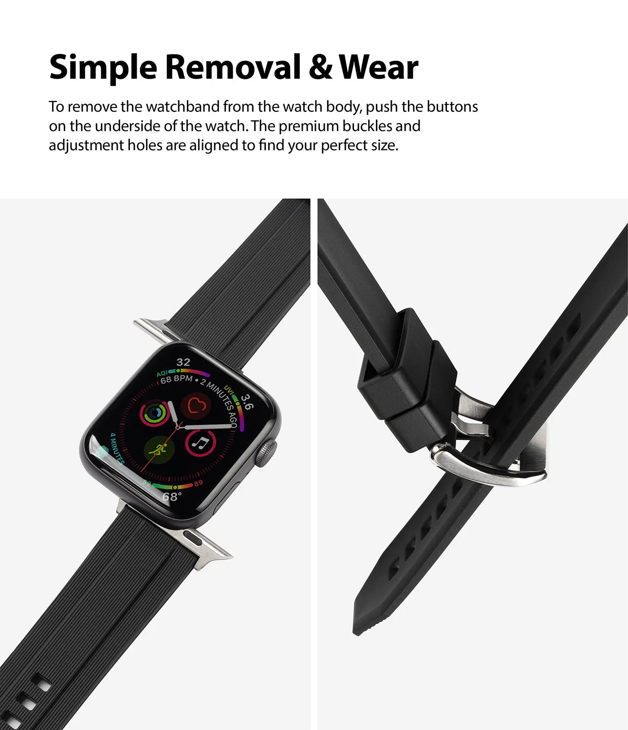 Apple Watch 41mm / 40mm / 38mm | Rubber One Band