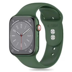 Apple Watch (42/44/SE/45/46/49mm) Tech-Protect Silikone Urrem - Olive