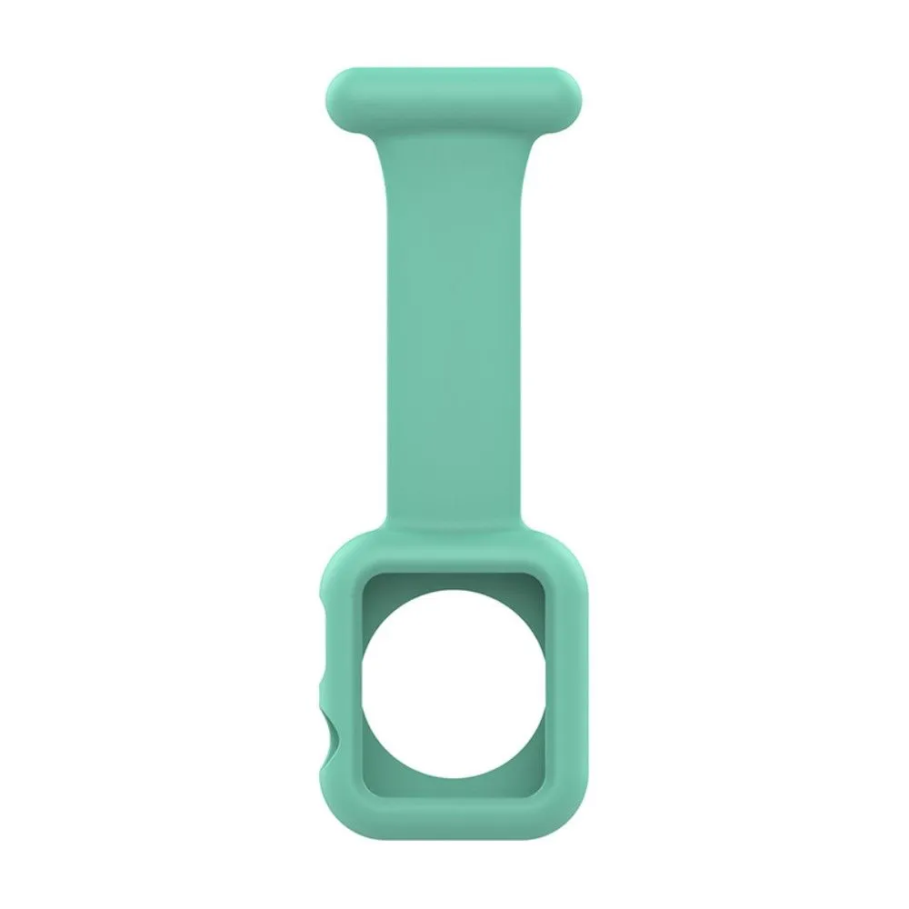 Apple Watch (45mm) doctor nurse silicone watch strap - Green