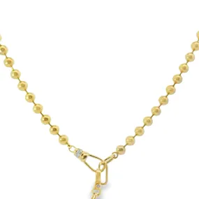 Aspery and Guldag Ball Chain Necklace 26"