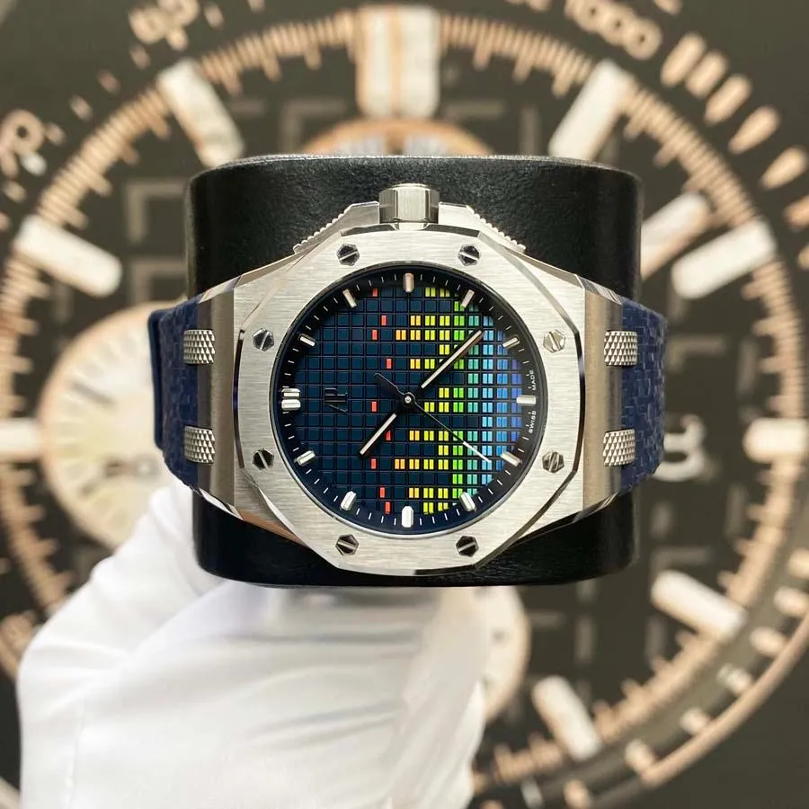 Audemars Piguet Royal Oak Offshore Selfwinding Music Edition 37mm 77600TI.OO.A343CA.01 Blue Dial Pre-Owned