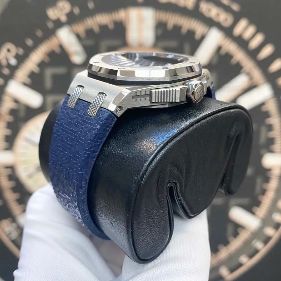 Audemars Piguet Royal Oak Offshore Selfwinding Music Edition 37mm 77600TI.OO.A343CA.01 Blue Dial Pre-Owned