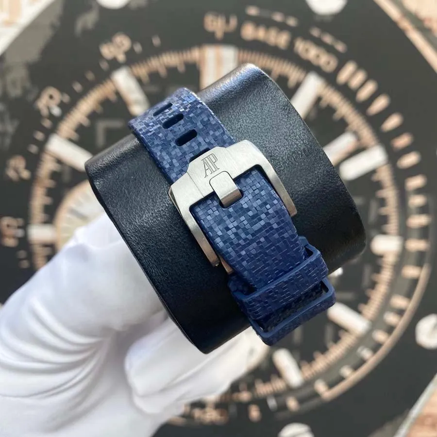 Audemars Piguet Royal Oak Offshore Selfwinding Music Edition 37mm 77600TI.OO.A343CA.01 Blue Dial Pre-Owned