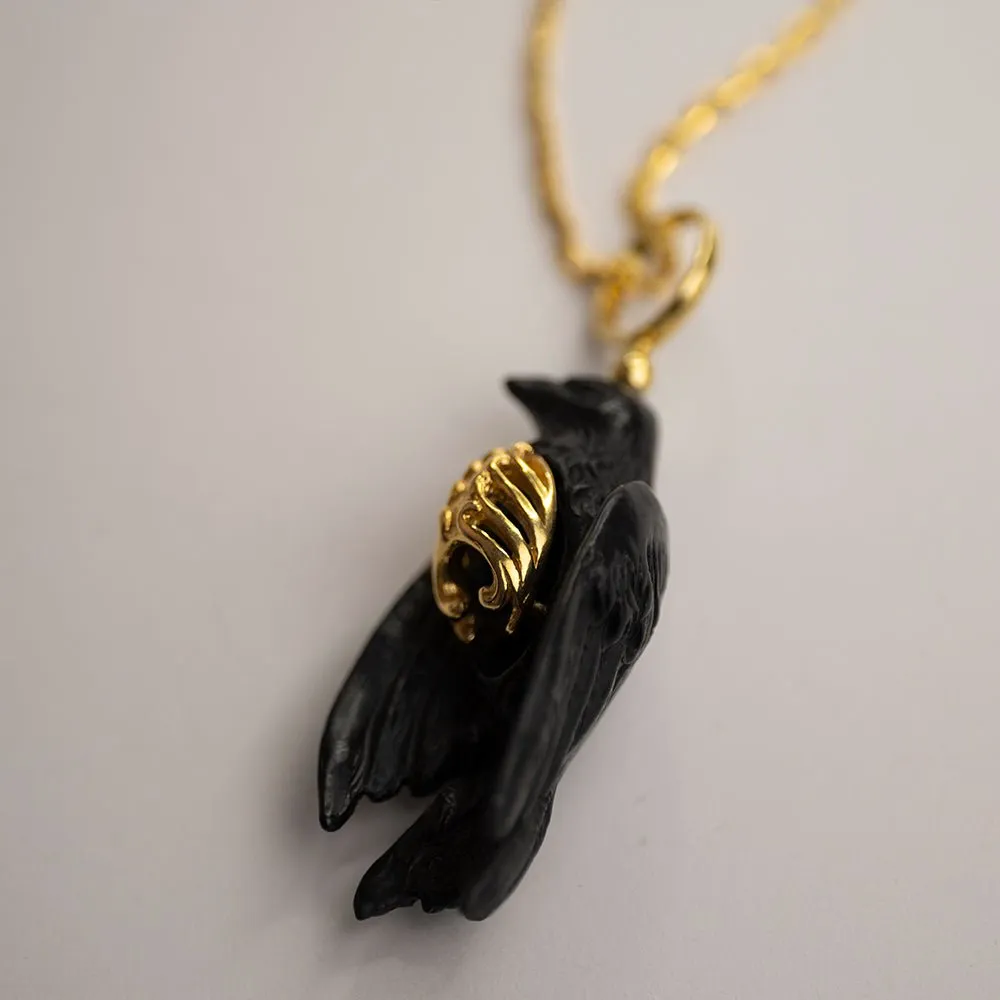 Avis Aeterna pendant - black