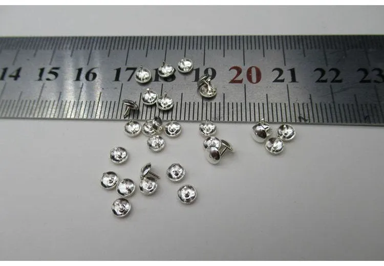 Bead Cap Pin 2.5 3 4 mm 925 Sterling Silver Findings for Handmade Pure Fine Jewelry Making Wholesale Bulk