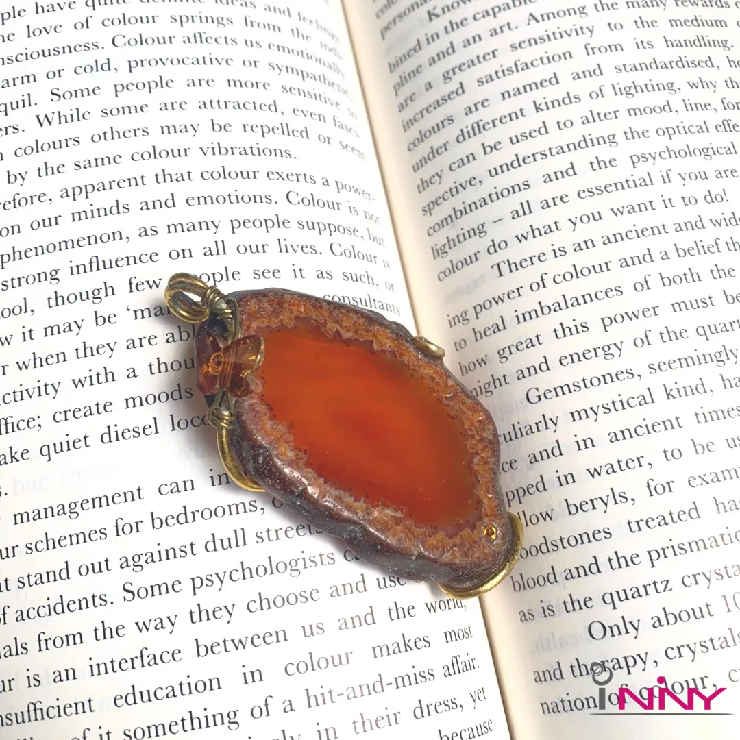 Best Steak Piece of Agate Pendant