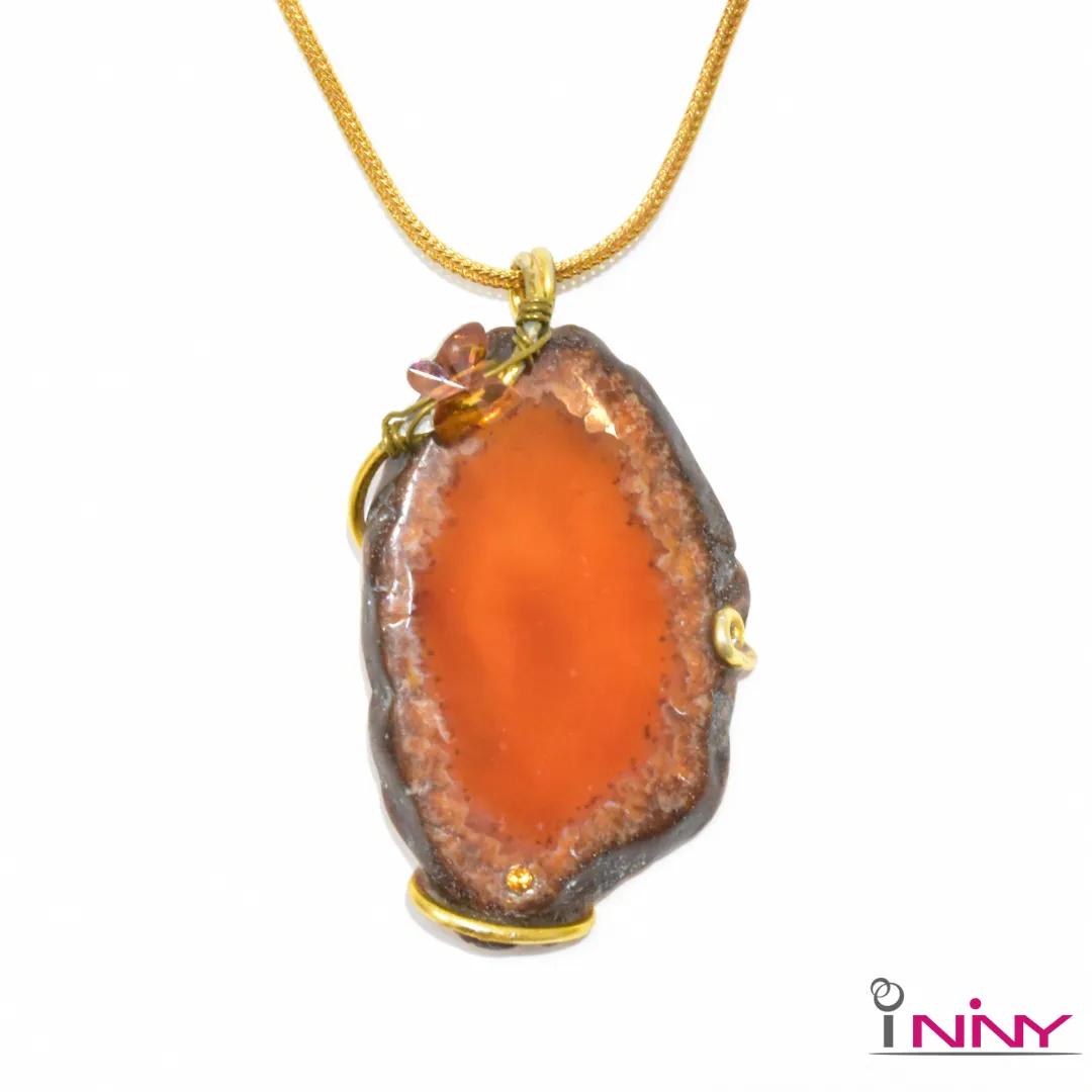 Best Steak Piece of Agate Pendant