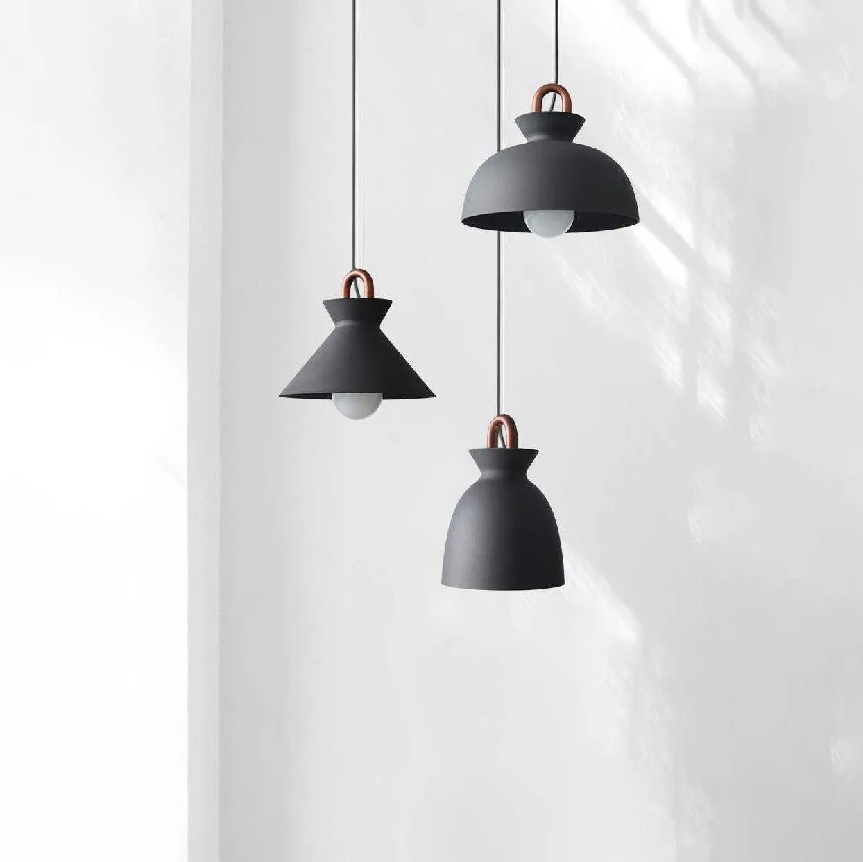 Black Modern Minimalist Pendant Light