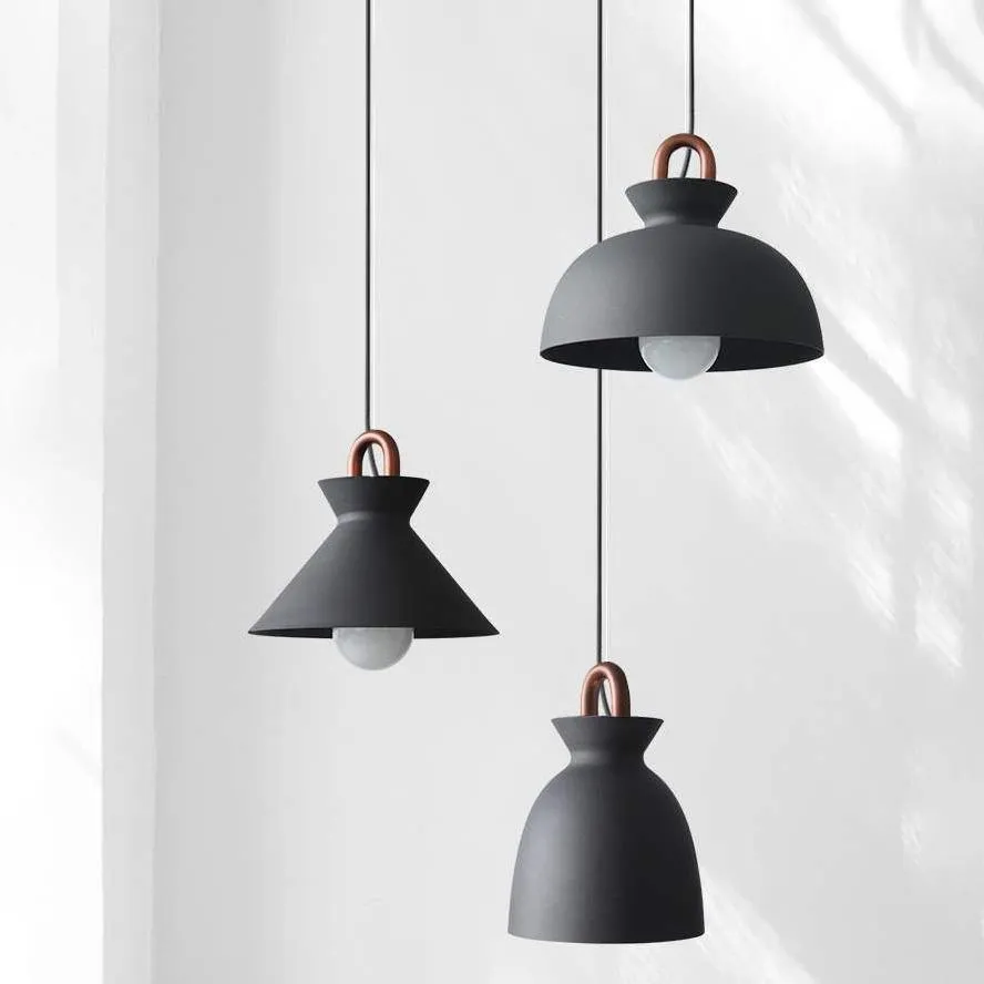 Black Modern Minimalist Pendant Light