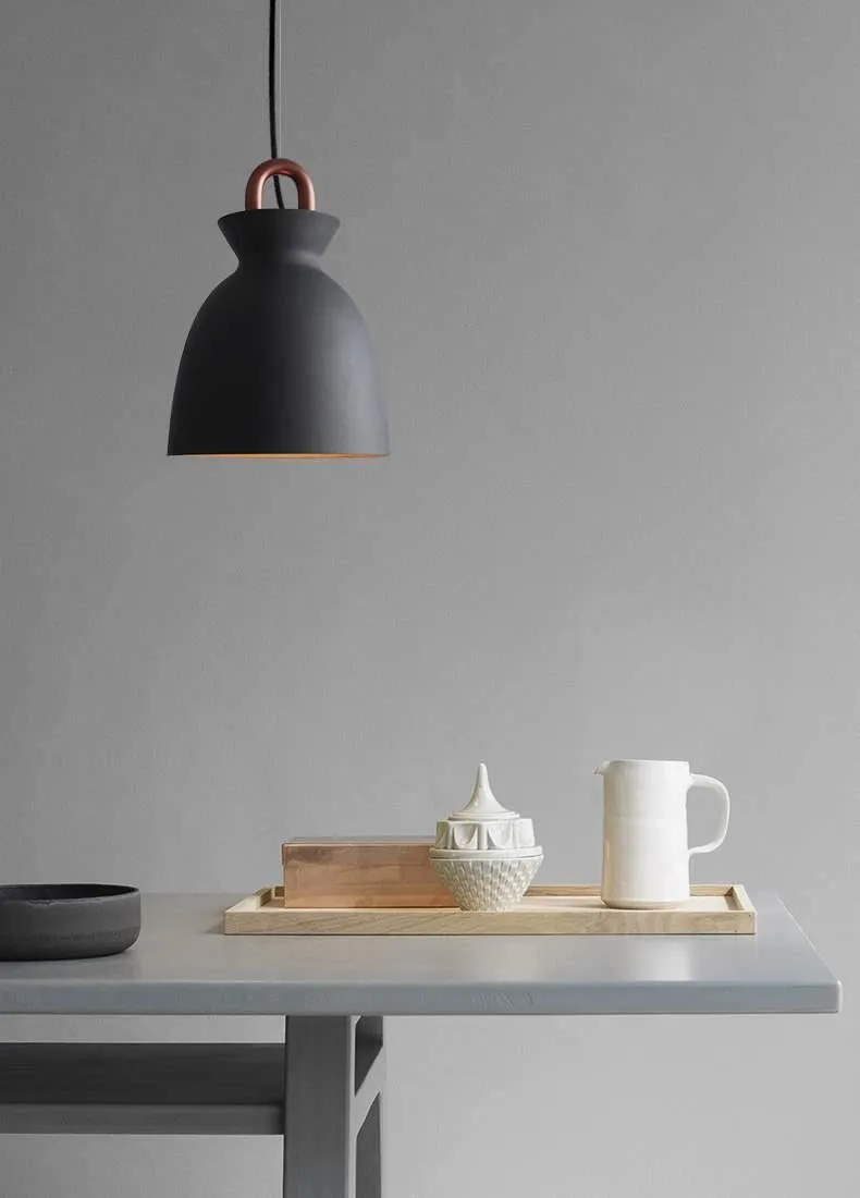 Black Modern Minimalist Pendant Light