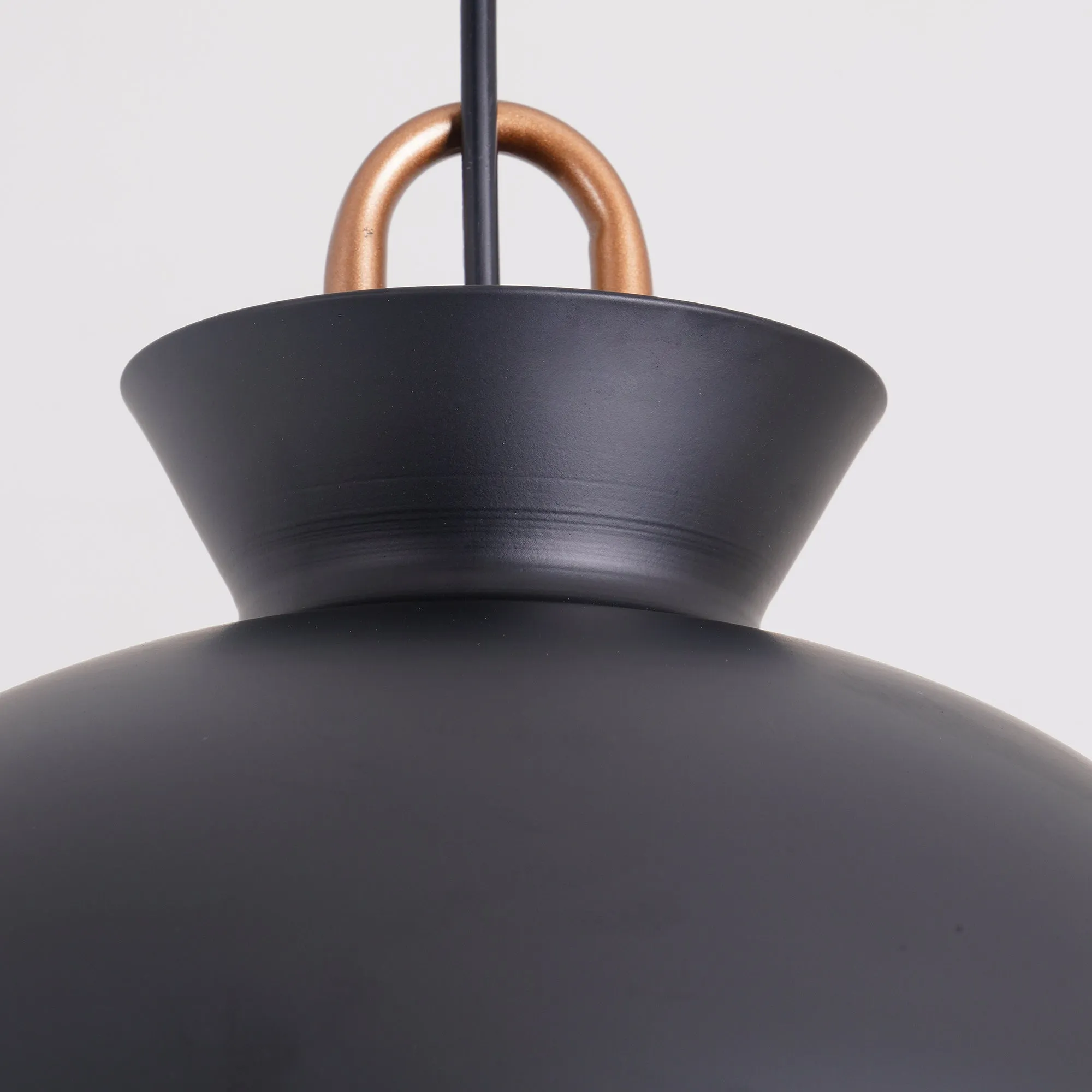 Black Modern Minimalist Pendant Light