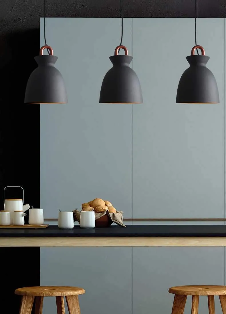 Black Modern Minimalist Pendant Light