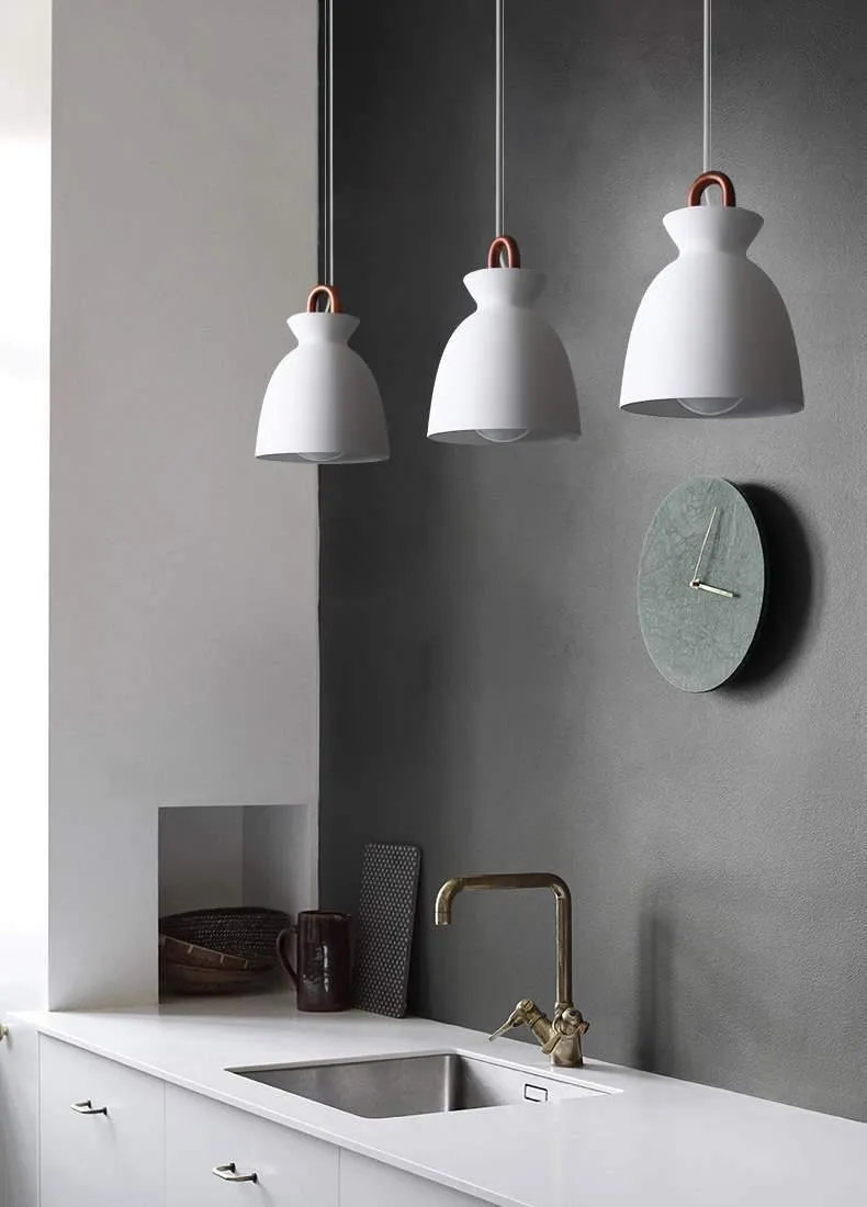 Black Modern Minimalist Pendant Light