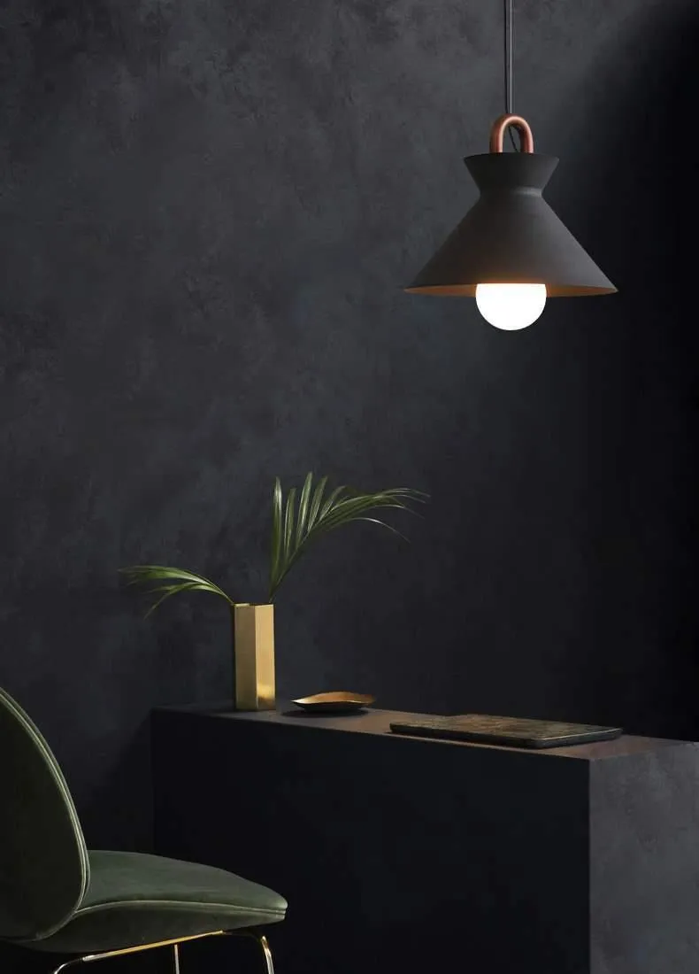 Black Modern Minimalist Pendant Light