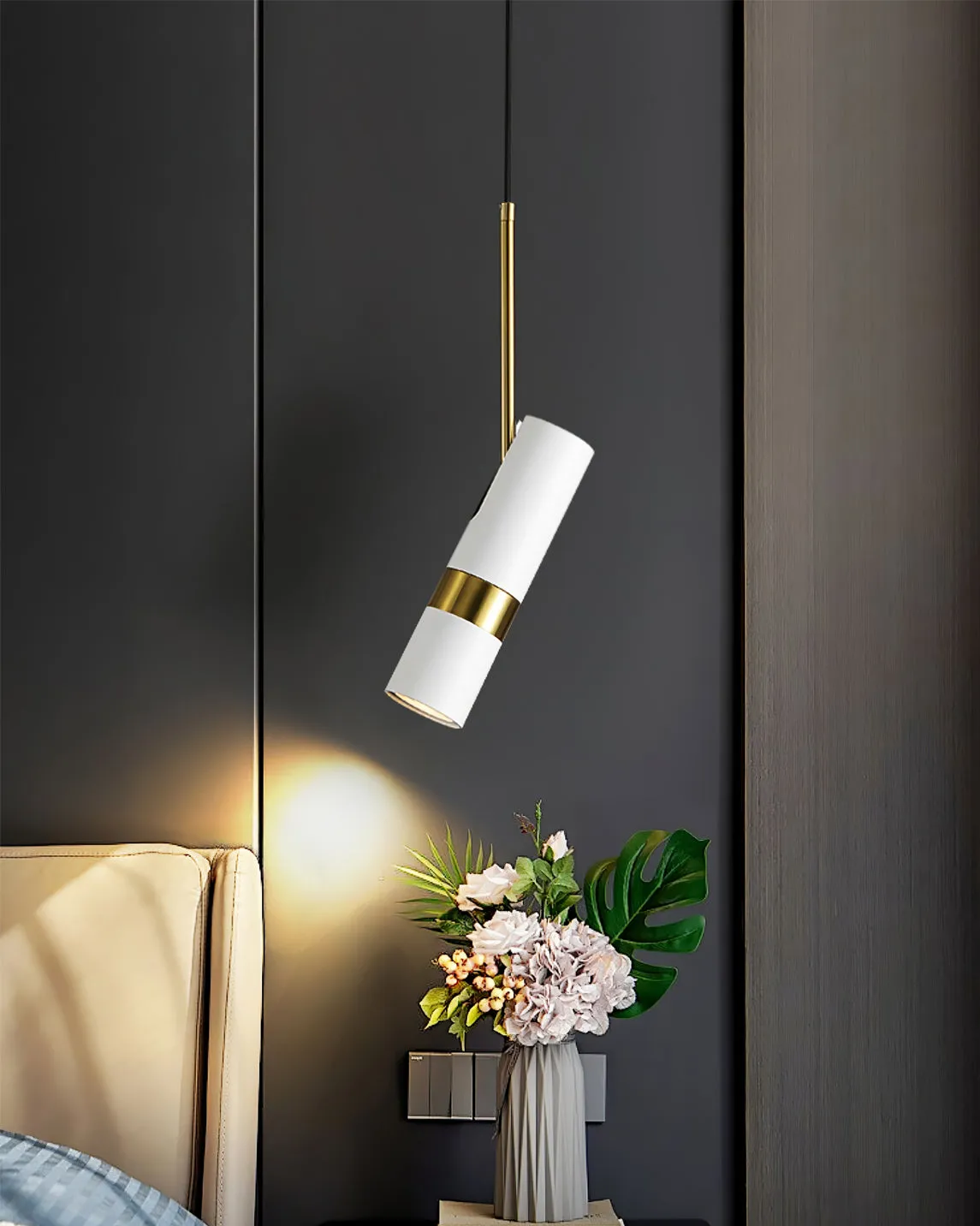 Black Track Pendant Lamp