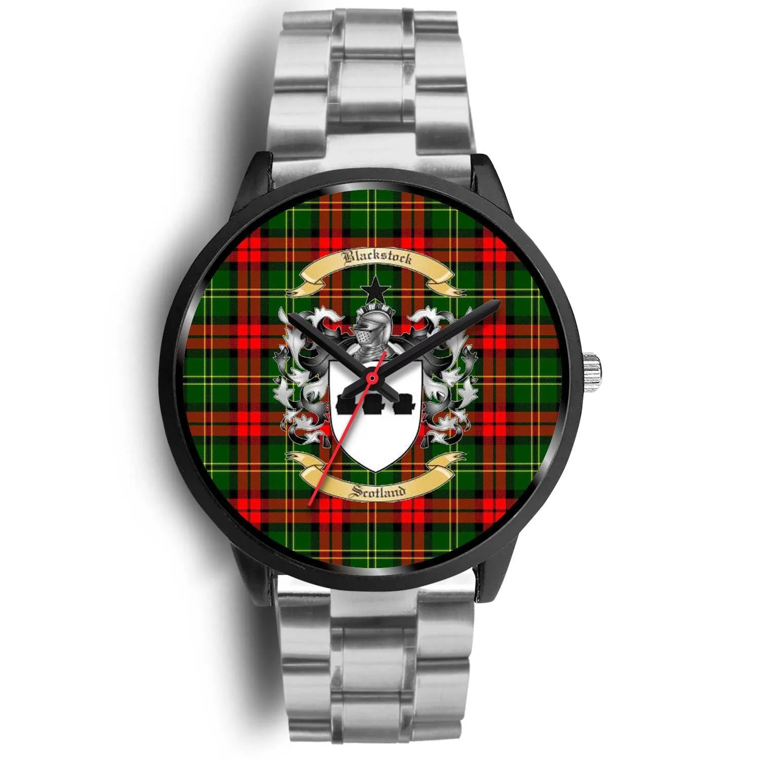 Blackstock Clan Badge Tartan Black Watch