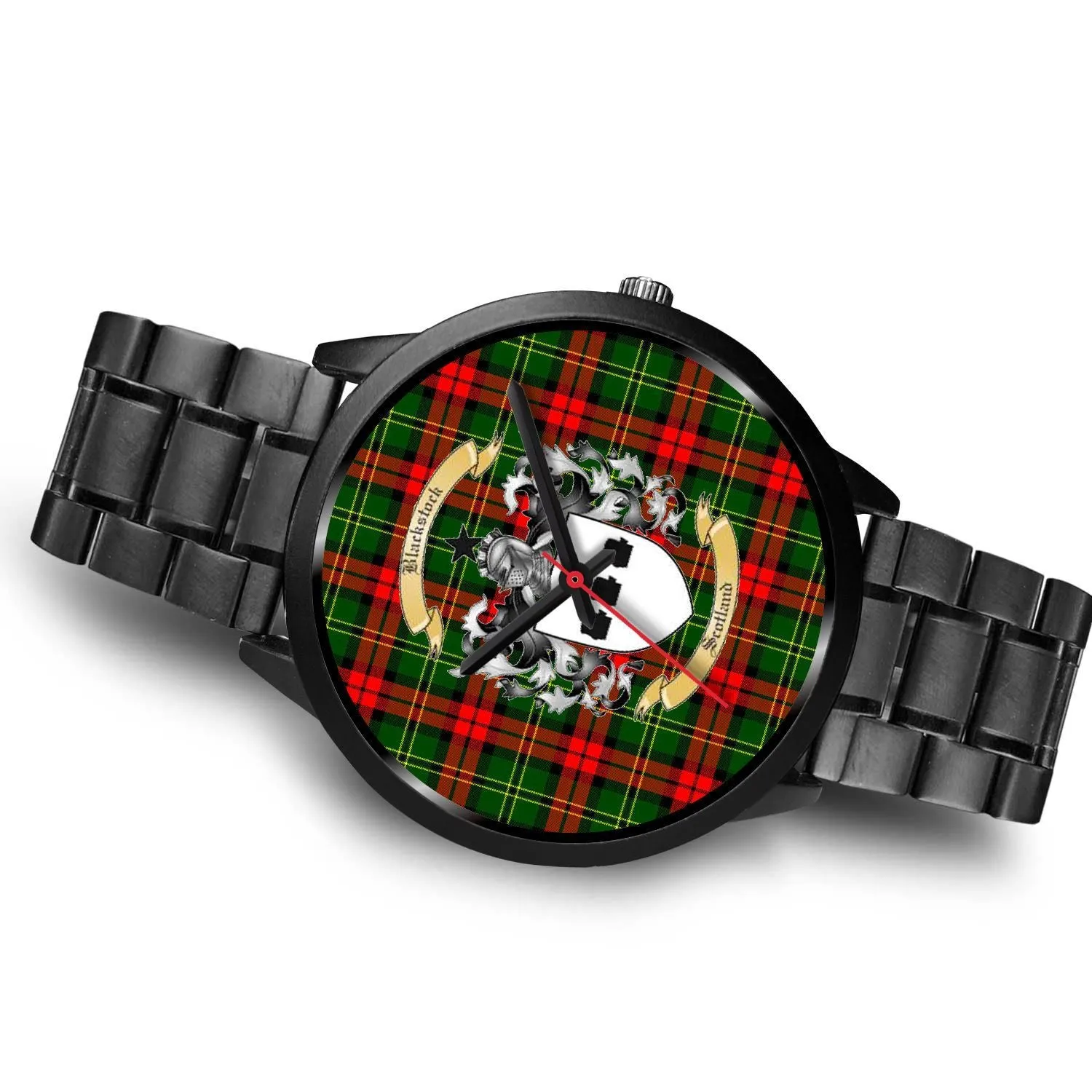 Blackstock Clan Badge Tartan Black Watch