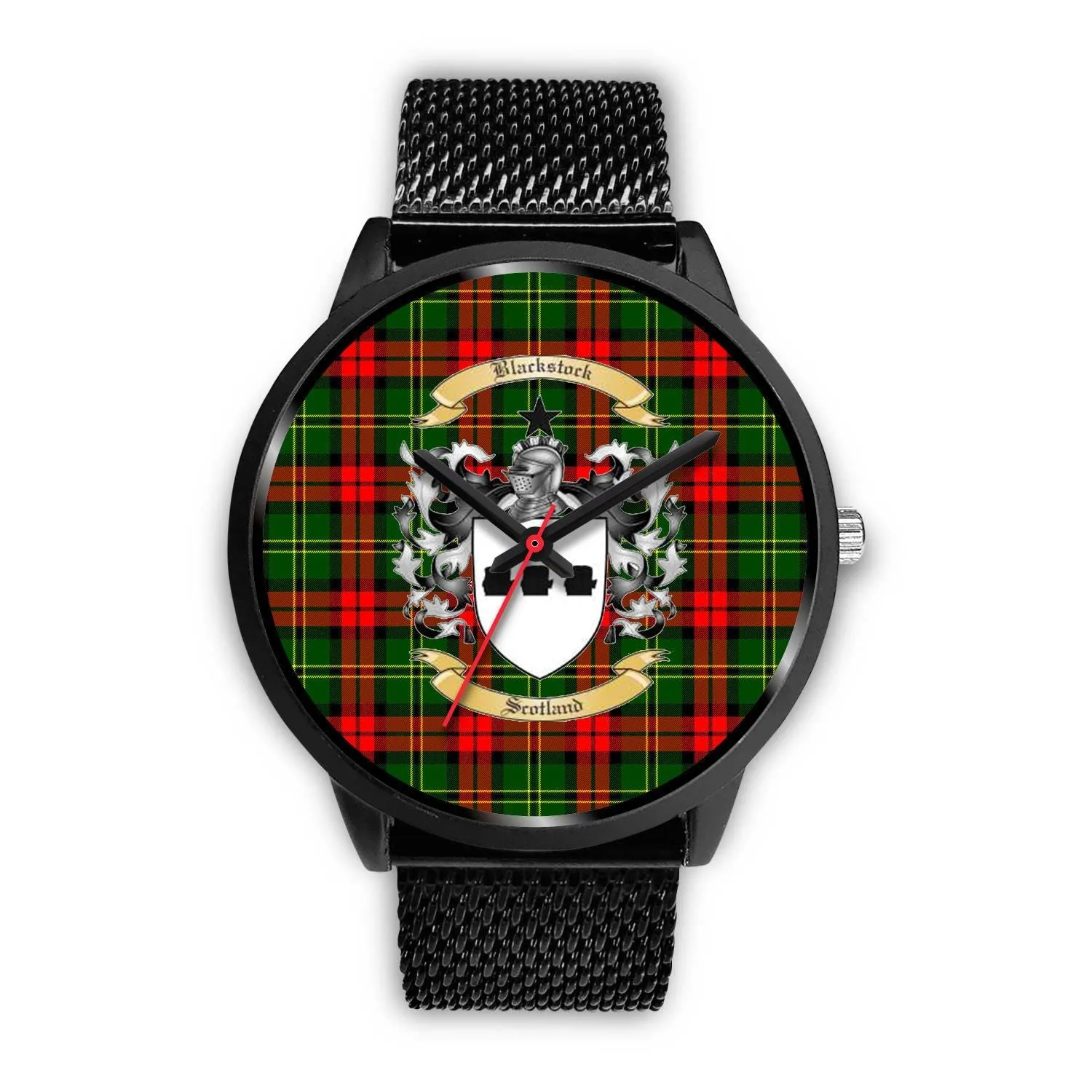 Blackstock Clan Badge Tartan Black Watch