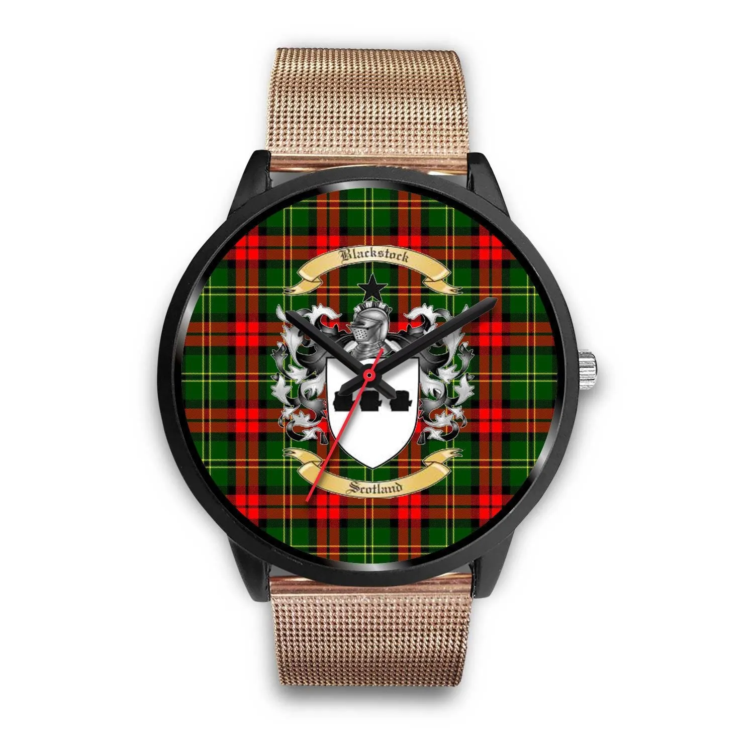 Blackstock Clan Badge Tartan Black Watch