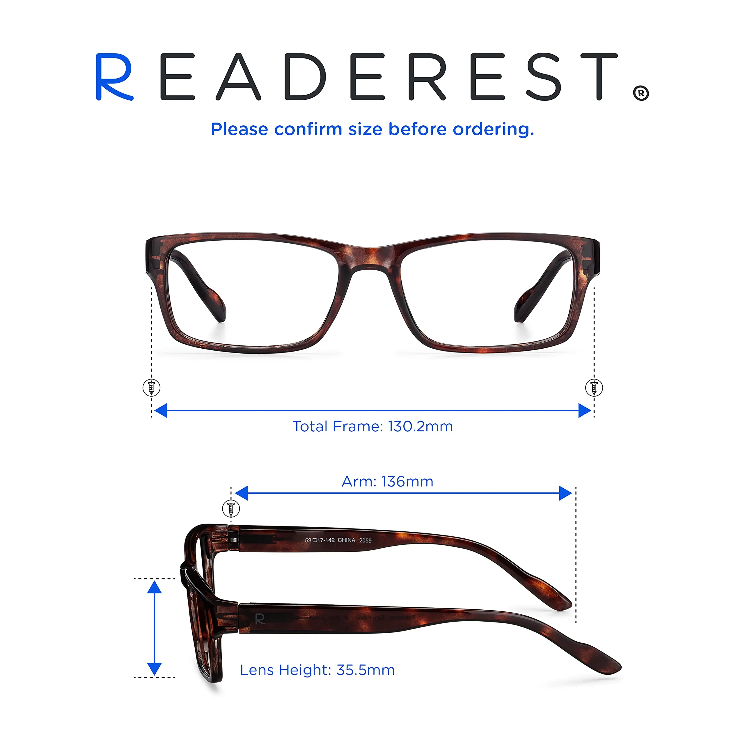 Blue-Light-Blocking-Reading-Glasses-Bourbon-Tortoise-0-75-Magnification Anti Glare