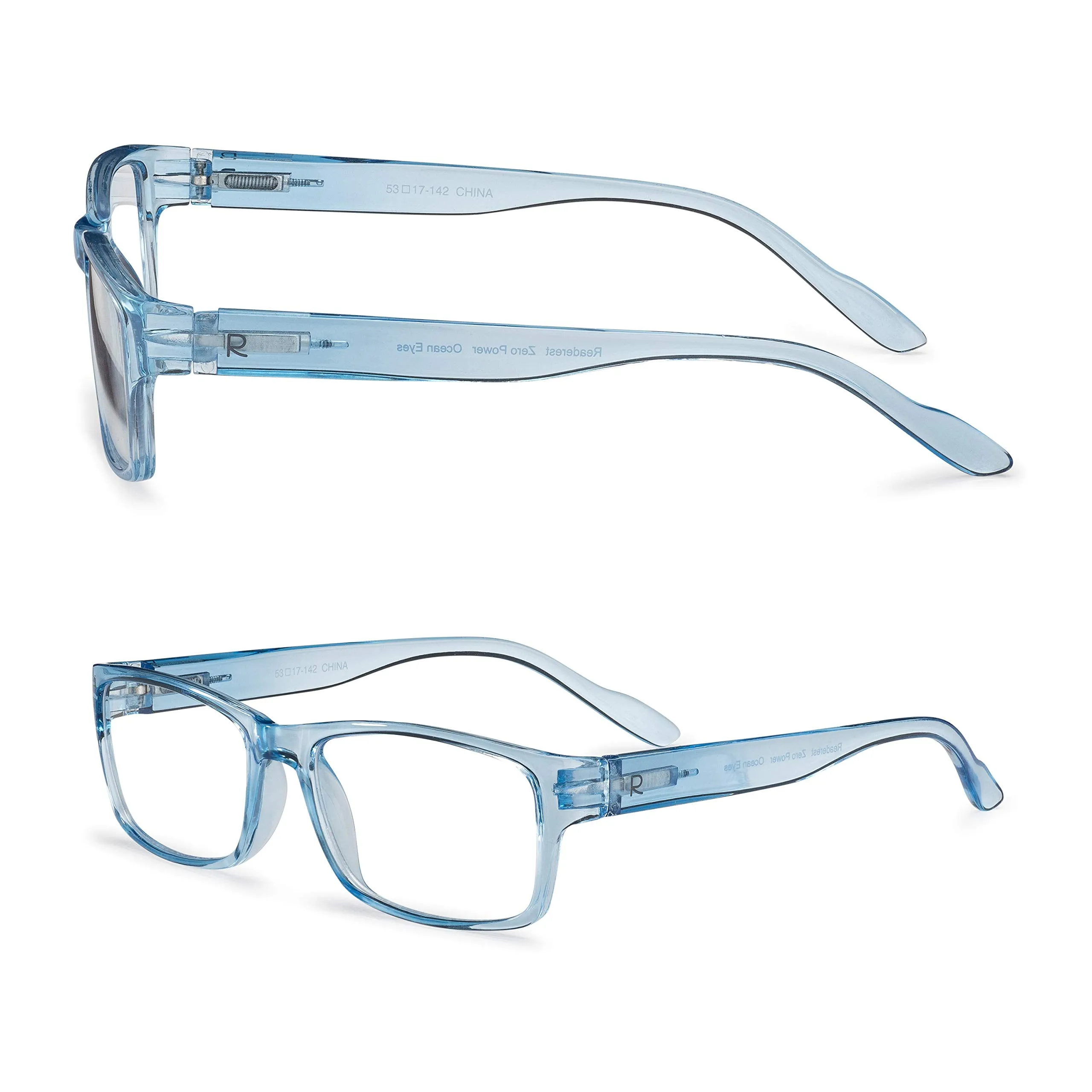 Blue-Light-Blocking-Reading-Glasses-Light-Blue-1-50-Magnification Anti Glare