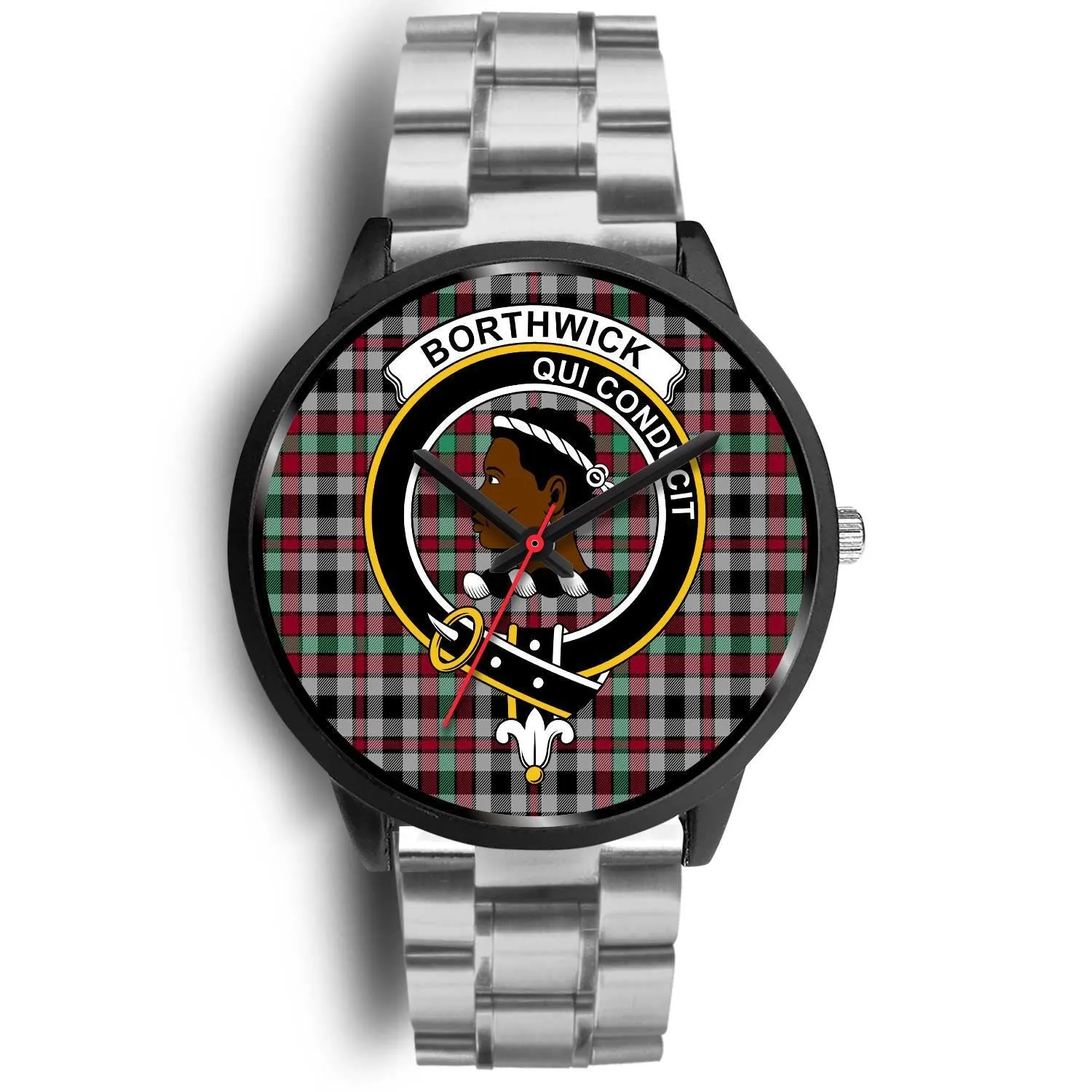 Borthwick Ancient Clan Badge Tartan Black Watch