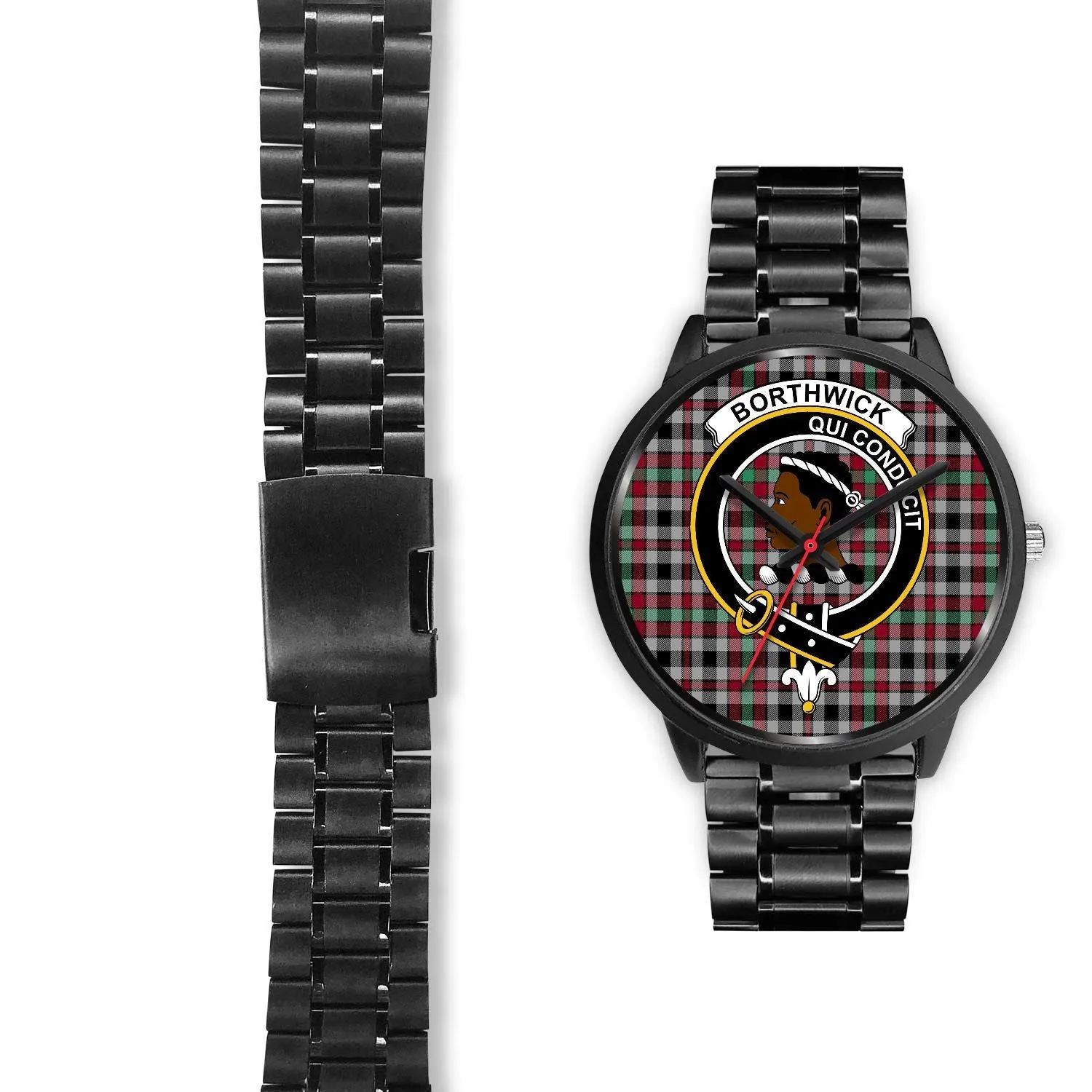 Borthwick Ancient Clan Badge Tartan Black Watch