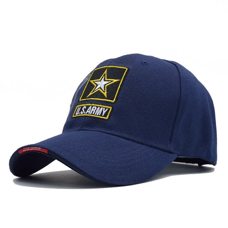 Brand US Army Cap Mens Baseball Cap Brand Gorras Snapback Trucker Tactical Cap US Army Bone Snapbacks for Adult