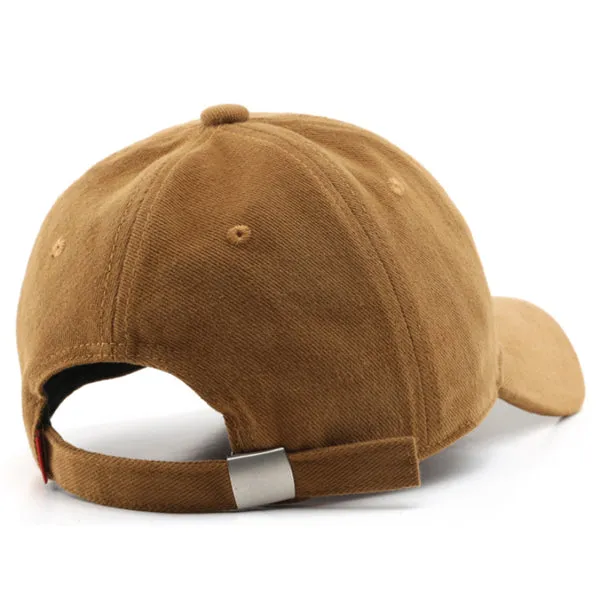 Brown American Style Baseball Cap 棕色美式棒球帽 KCHT2308