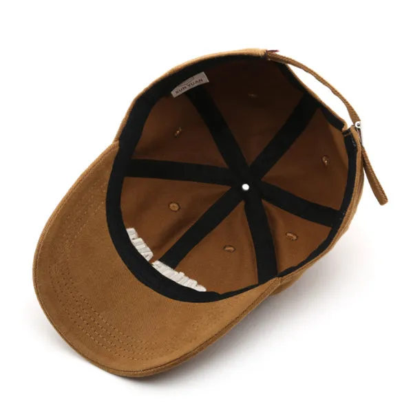 Brown American Style Baseball Cap 棕色美式棒球帽 KCHT2308