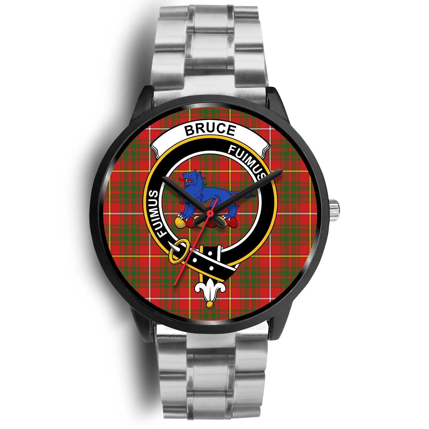 Bruce Modern Clan Badge Tartan Black Watch