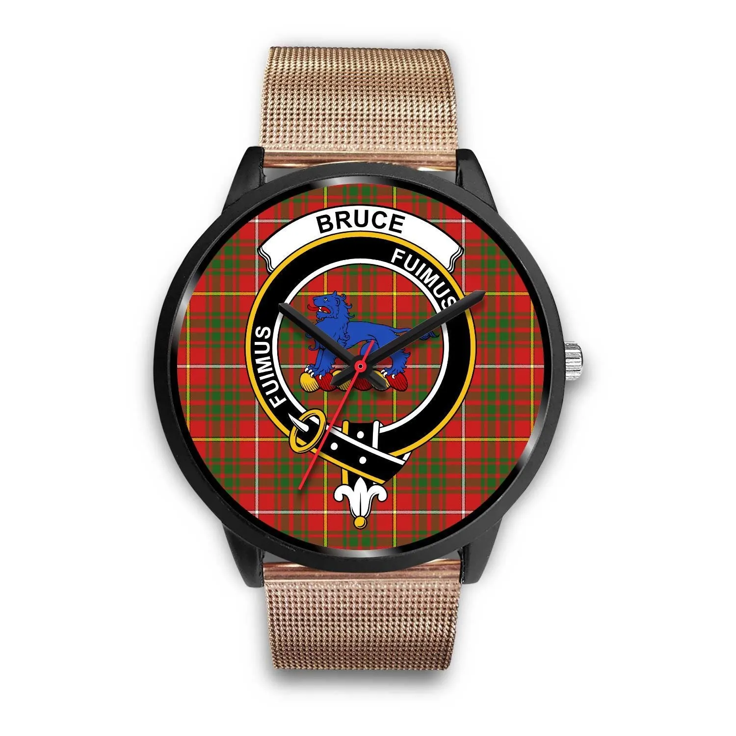 Bruce Modern Clan Badge Tartan Black Watch