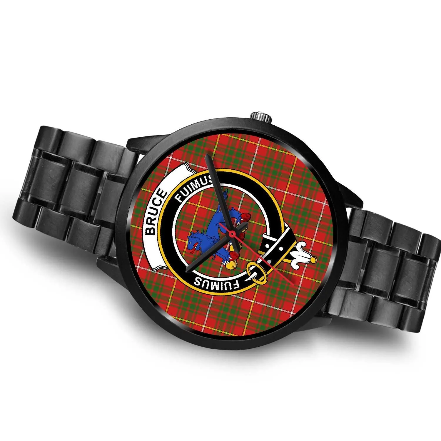 Bruce Modern Clan Badge Tartan Black Watch