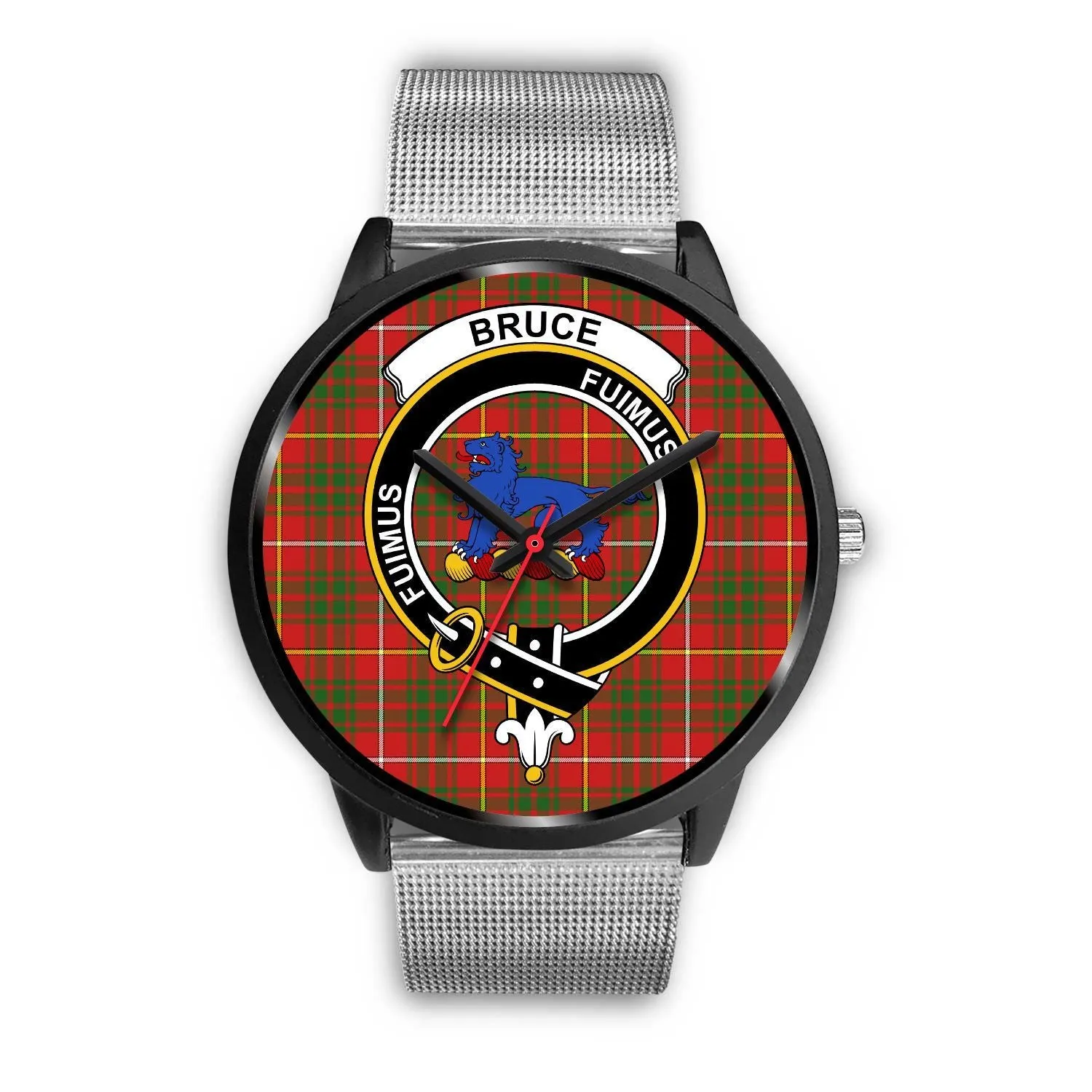 Bruce Modern Clan Badge Tartan Black Watch