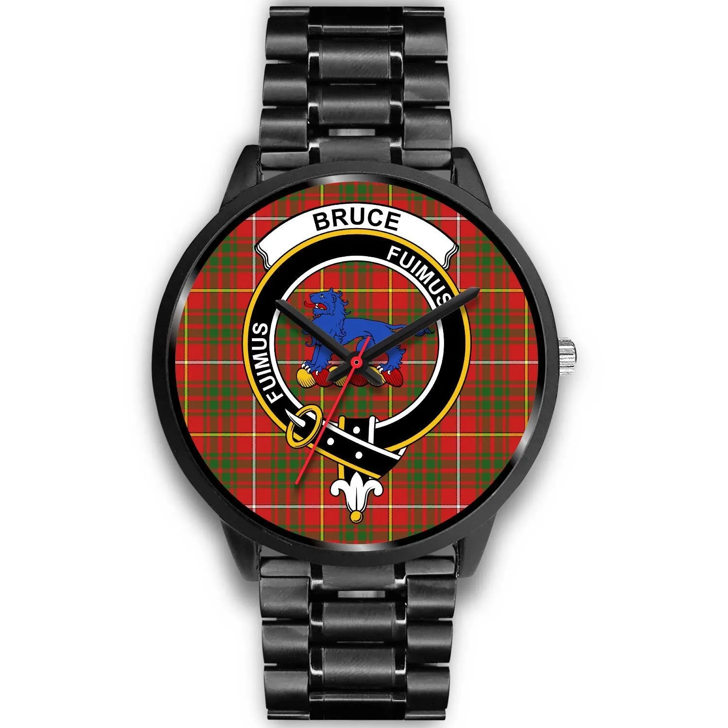 Bruce Modern Clan Badge Tartan Black Watch