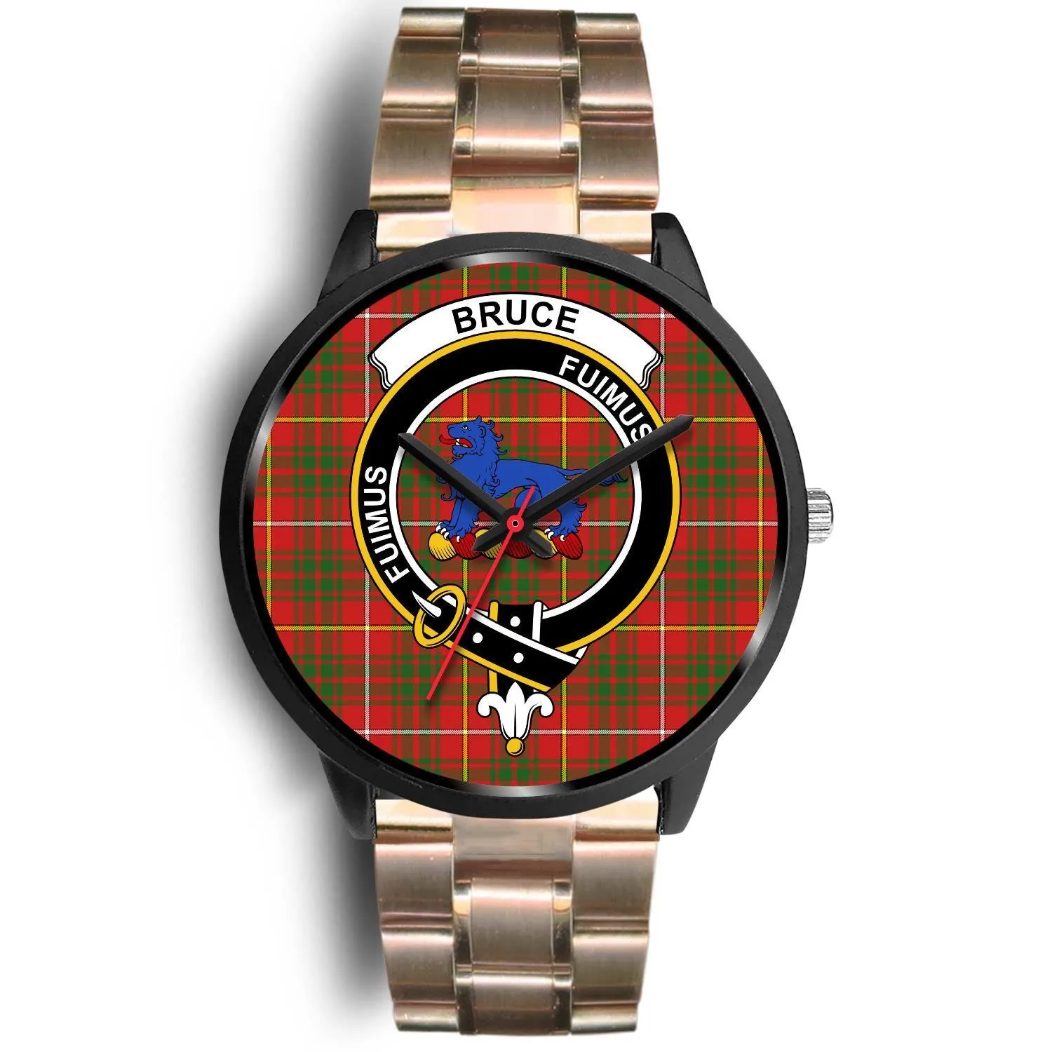 Bruce Modern Clan Badge Tartan Black Watch