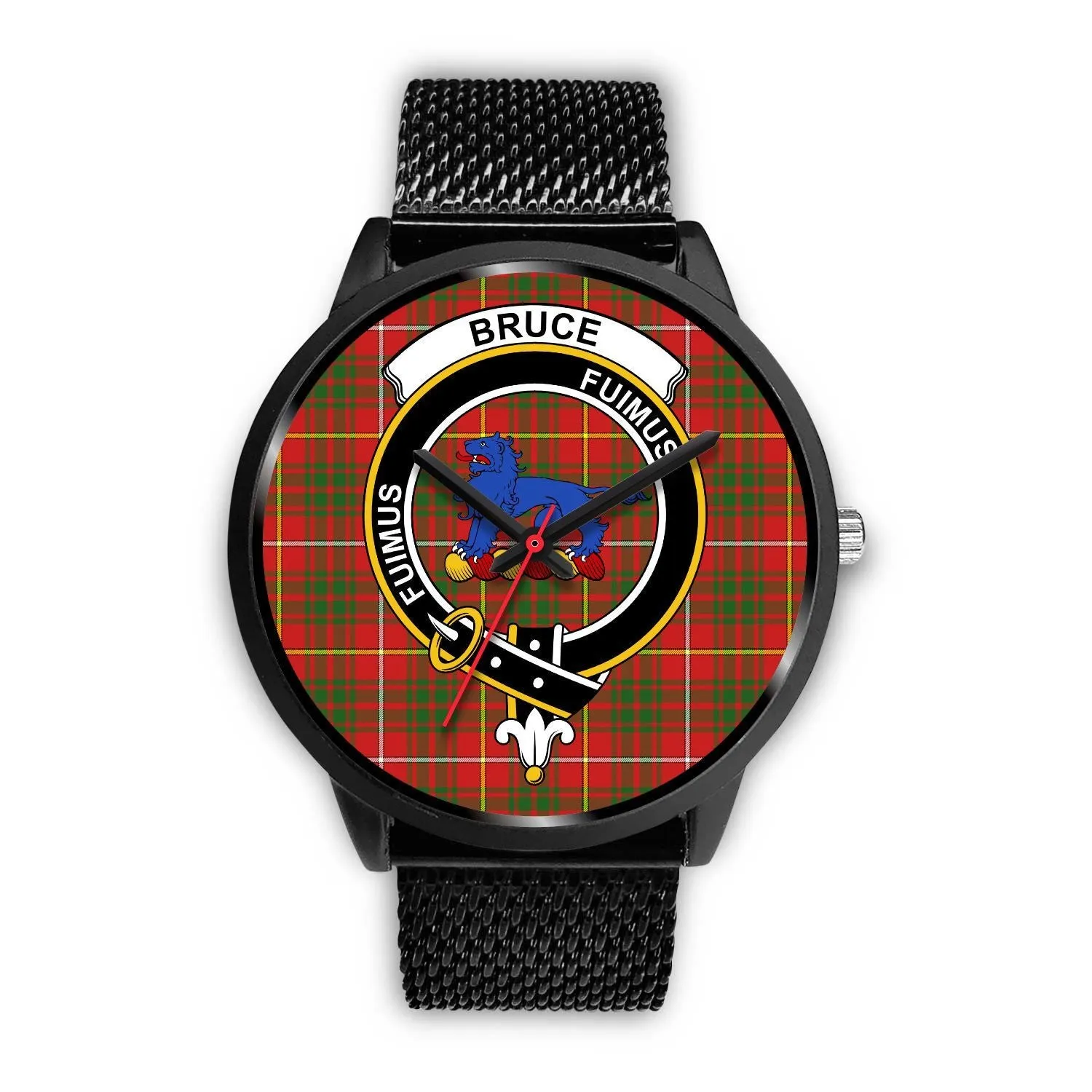 Bruce Modern Clan Badge Tartan Black Watch