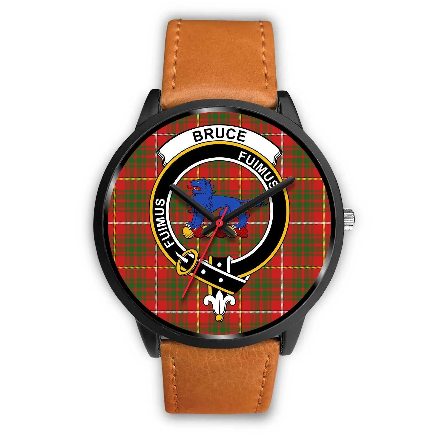 Bruce Modern Clan Badge Tartan Black Watch