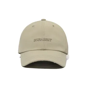 BSRABBIT LOGO STRING CAP KHAKI