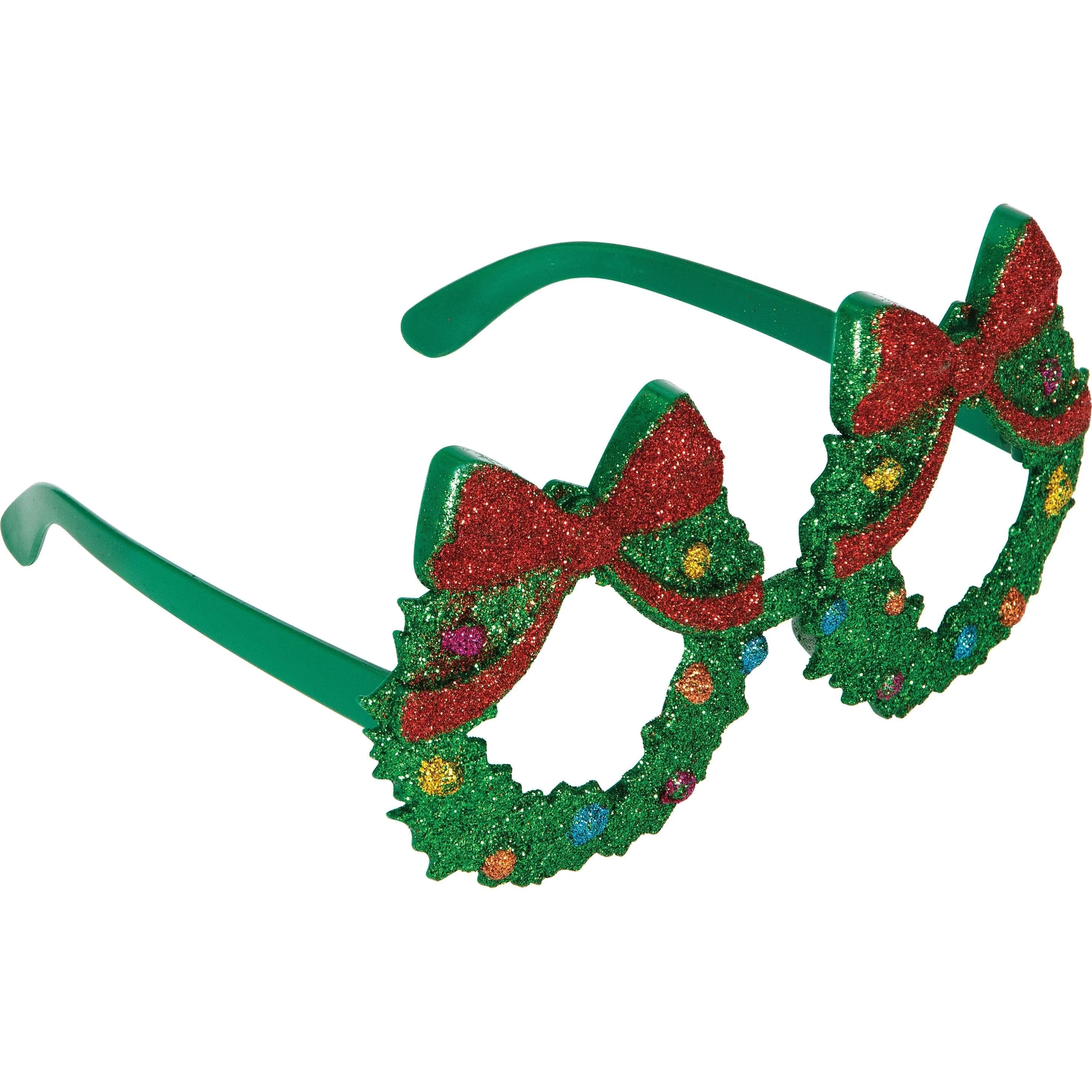 Bulk Christmas Wreaths Christmas Glasses Favor (12 per Case)