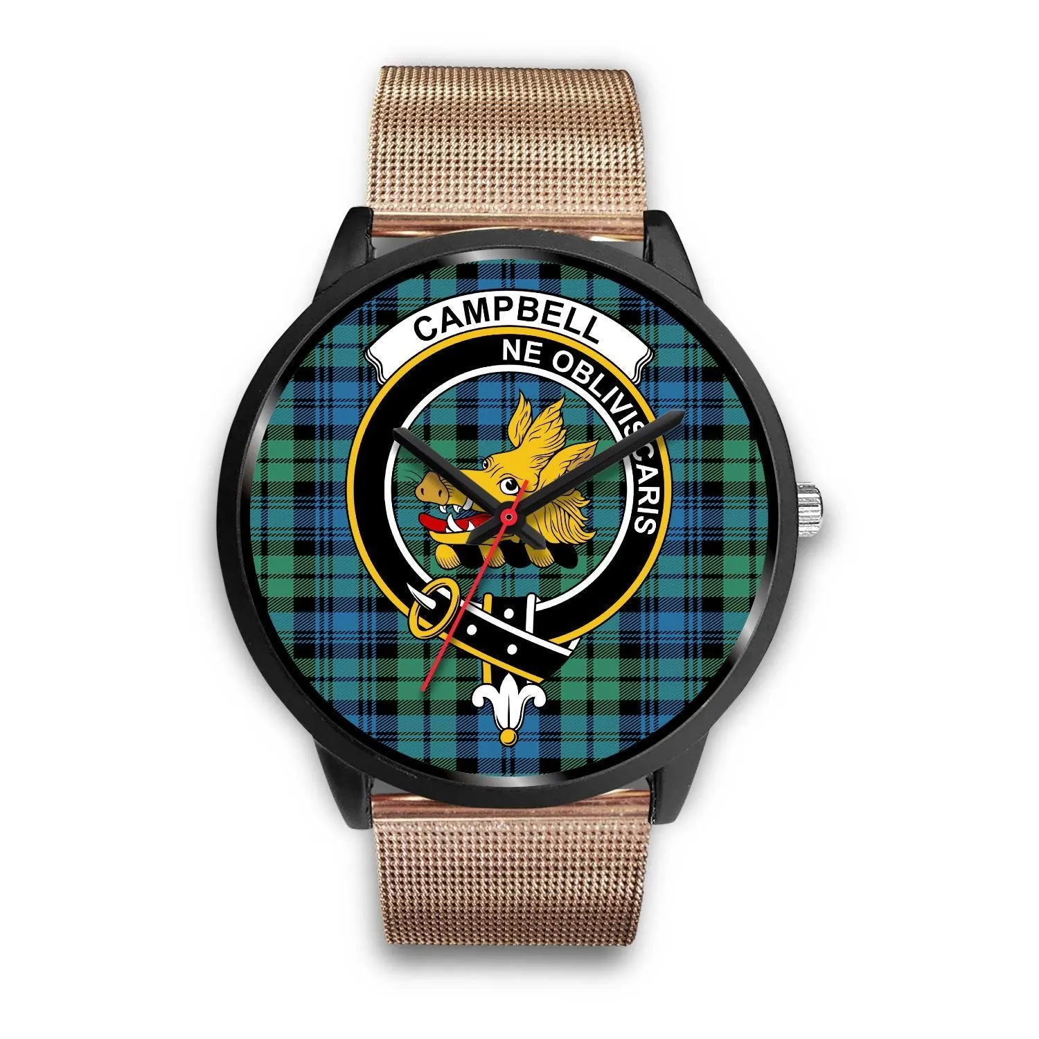 Campbell Ancient 01 Clan Badge Tartan Black Watch