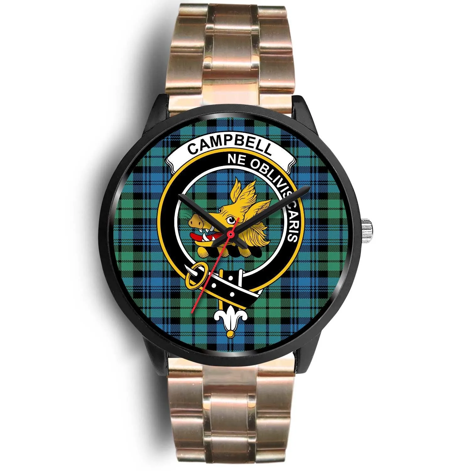 Campbell Ancient 01 Clan Badge Tartan Black Watch