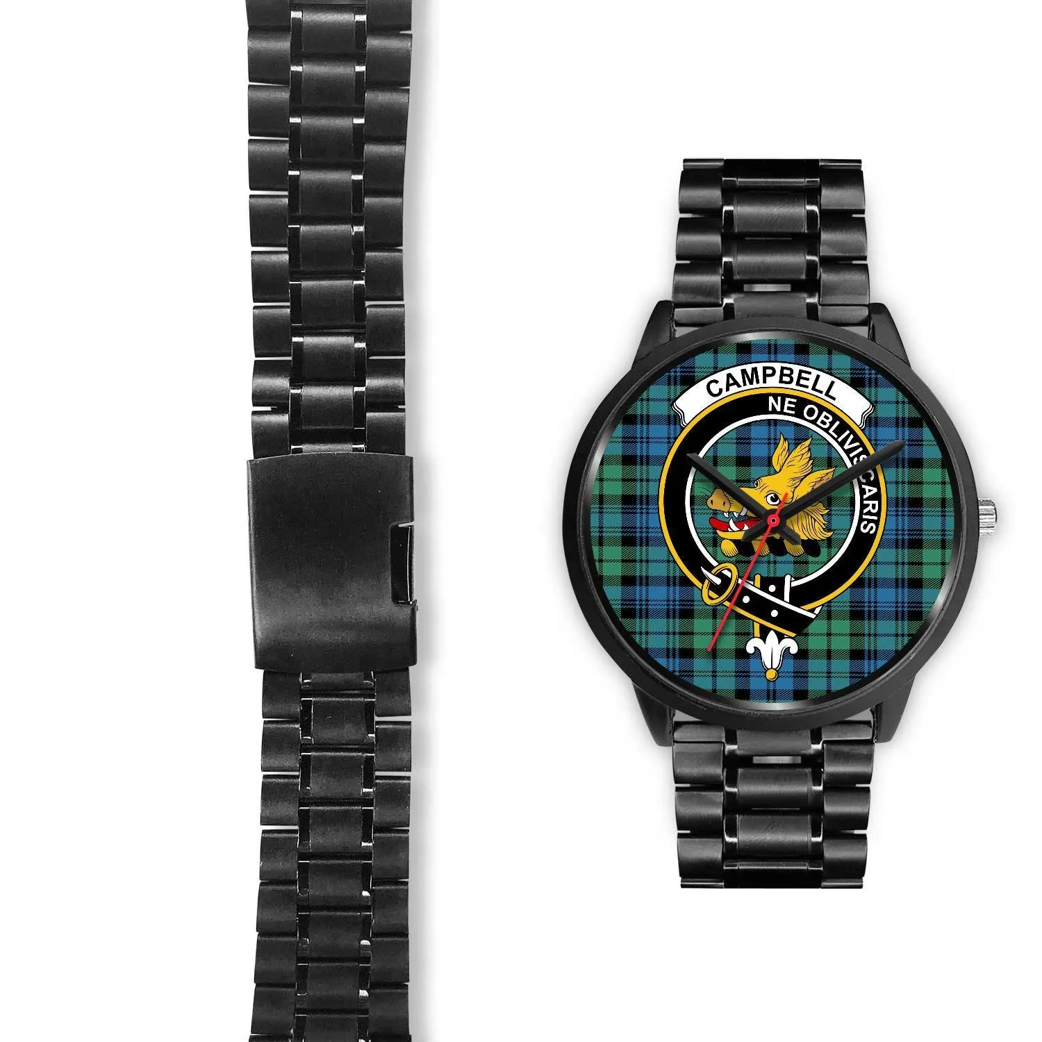 Campbell Ancient 01 Clan Badge Tartan Black Watch