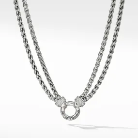 Chain Necklace with Diamonds